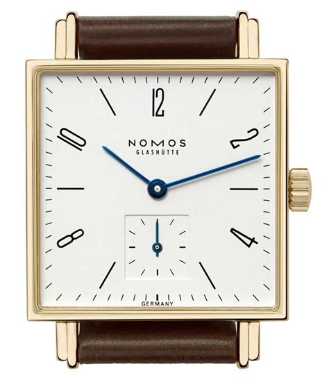 Nomos Glashütte 413 : Tetra Gold » WatchBase