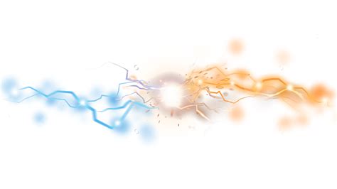 Beam Collision Cool Light Effect, Light Beam, Collision, Light Effect PNG Transparent Clipart ...