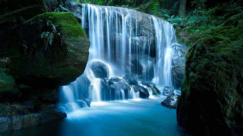 Waterfall Night Wallpapers - Wallpaper Cave