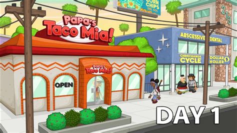 Papa's Taco Mia HD Day 1 - iOS/Android Gameplay - YouTube