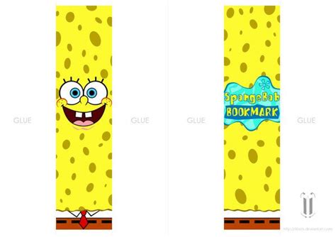 Spongebob bookmark by tibots | Handmade bookmarks diy, Spongebob ...