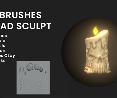 ArtStation - Orb brushes NOMAD SCULPT | Brushes