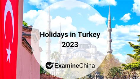 Holidays in Turkey 2023 - what are the traditions in Turkey?