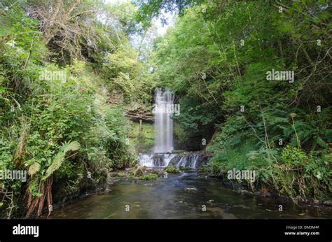 Glencar waterfall, Ireland Stock Photo - Alamy