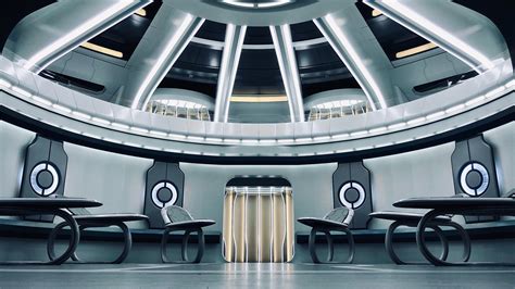 32nd century Starfleet medical bay from Star Trek Discovery season 3 ...