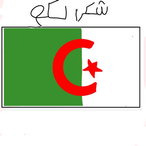 رسم علم الجزائر - ibisPaint