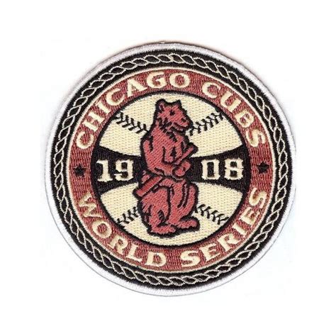 Chicago Cubs 1908 World Series Patch by Emblem Source | 1908 world ...