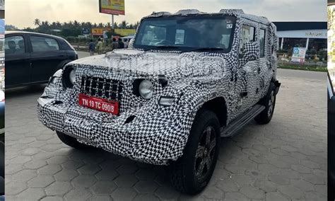 Mahindra Thar 5-Door Will Not Be Unveiled Or Launched This Year; Still ...