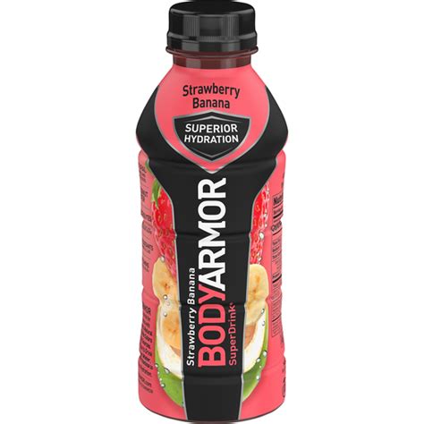 Body Armor Super Drink, Strawberry Banana | Flavored | Riesbeck