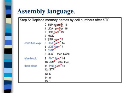 PPT - Assembly Language Programming PowerPoint Presentation, free download - ID:1220449