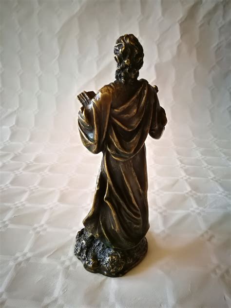 St. Paul the Apostle Statue in Bronze Casting With the Lost Wax Technique - Etsy