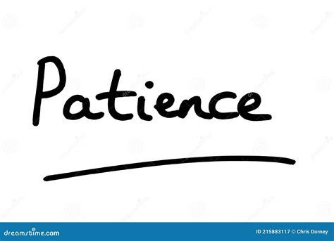 Patience Is A Virtue, Vector Concept. Symbol Of Management, Passing Time. Minimal Illustration ...