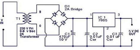 Circuit Diagram of 30 V DC Power Supply [9, 10] | Download Scientific Diagram