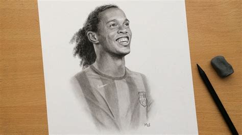 Ronaldinho Pencil Sketch