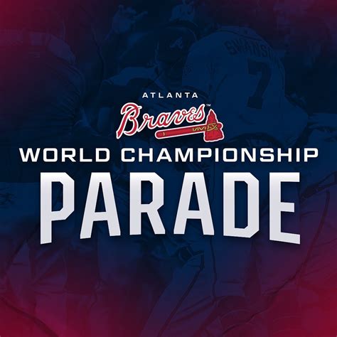 Atlanta Braves World Championship Parade| Downtown Atlanta, GA