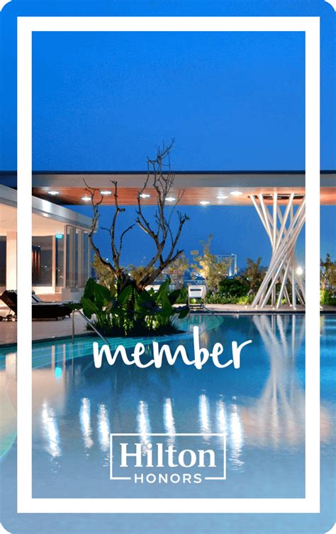 Hilton Honors Member | Hilton, Places to go, Reward card