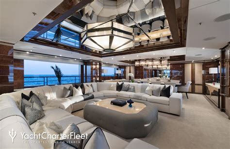 Luxury Mega Yacht Interior