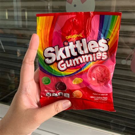 Skittles Gummies, Food & Drinks, Packaged & Instant Food on Carousell