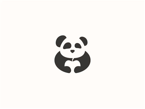 Minimal Panda Logo Design by Bojan Sandic on Dribbble