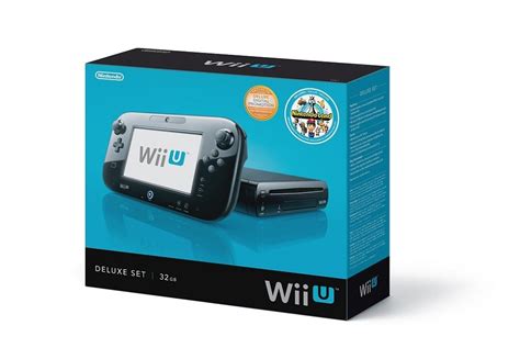 Amazon.com: Nintendo Wii U Console - 32GB Black Deluxe Set: Video Games