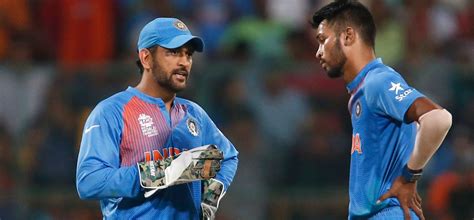 Hardik Pandya Explains How MS Dhoni One Decision Saved His India Career ...