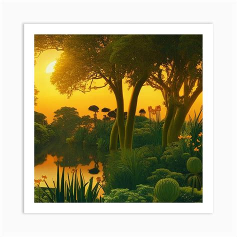 3d Landscape Photo Art Print by NorFy - Fy