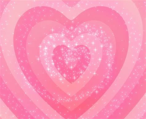 Pink Hearts Wallpaper Background