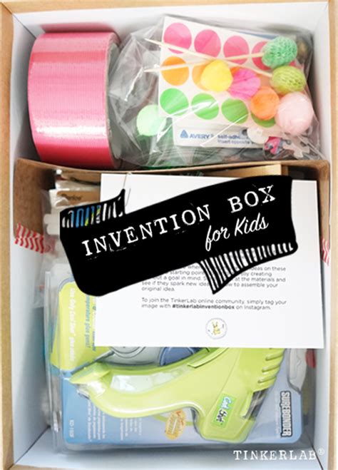 Invention Ideas for Kids: DIY Kids Invention Box - TinkerLab