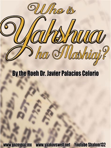 Who Is Yahshua Messiah | PDF | Torah | Bible