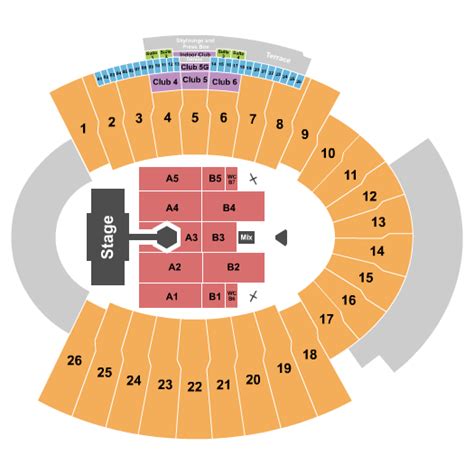 Sun Bowl Stadium Tickets & Seating Chart - ETC