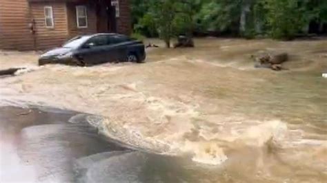 New England hit by major flooding following excessive rainfall | Sky News