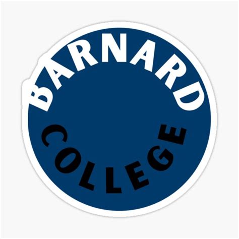 "barnard college " Sticker for Sale by LauziCoS | Redbubble