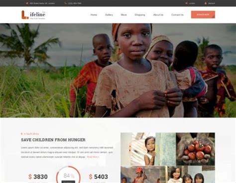 Top 20 Best NGO Website Templates - Fast and Elegant