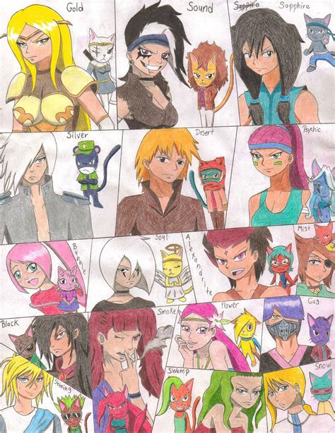 Oc Fairy Tail Dragon Slayers pt. 2 by Mmarlon on DeviantArt