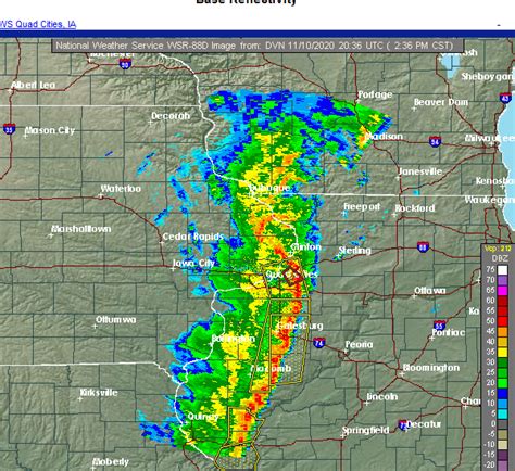 Interactive Hail Maps - Hail Map for Macomb, IL