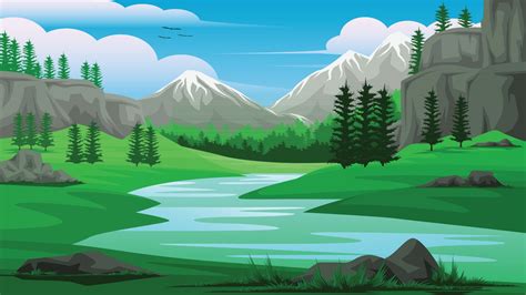 Streams And Rivers Clipart