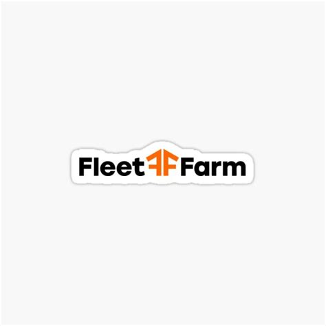 "Logo Fleet Farm." Sticker by Casewy80Griffin | Redbubble