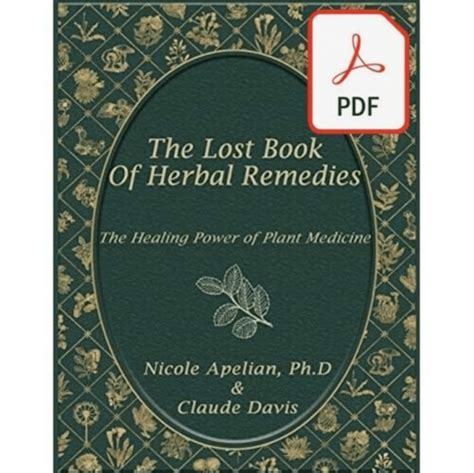 The Lost Book Of Herbal Remedies Pdf Download – Haravgi PDF