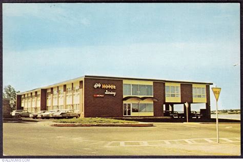 Bathurst, City motel, New Brunswick - Canada - Postcard - 424