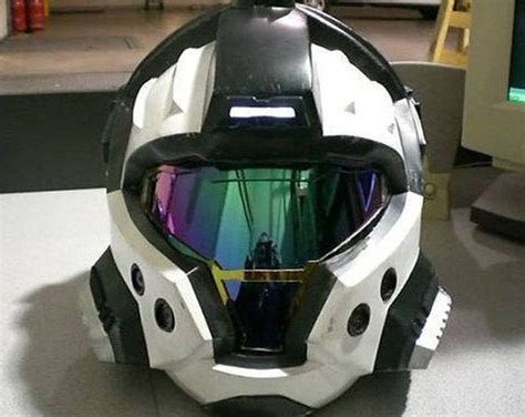 Halo Reach Recon Helmet Replica - LEDs - Wearable - Paintwork by ...