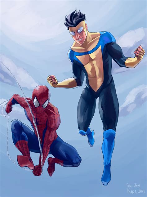 INVINCIBLE + SPIDER-MAN by kira-meku on DeviantArt