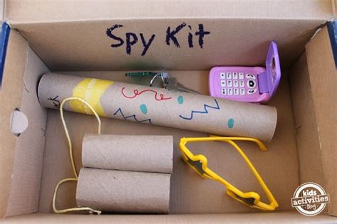 DIY spy kit in a box | Spy kit, Diy, Kit