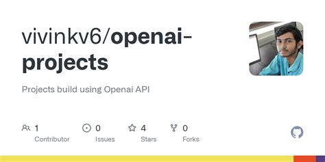 GitHub - vivinkv6/openai-projects: Projects build using Openai API