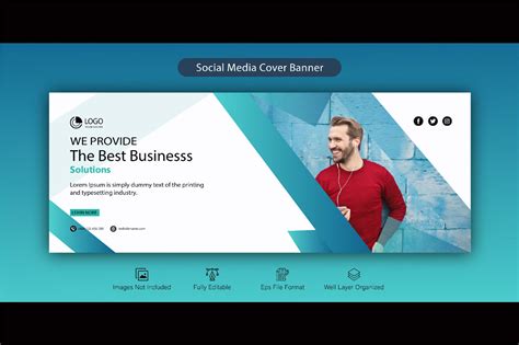 Facebook Cover Banner Design Bundle 01 | MasterBundles