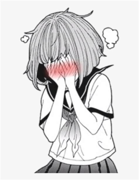 Transparent Png Image Anime Blush Png / Anime face png you can download ...