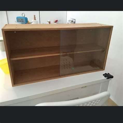 Ikea Glass Display Storage, Furniture & Home Living, Furniture, Shelves ...