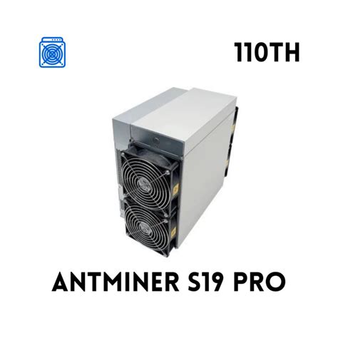 BITMAIN ANTMINER S19 PRO (110TH) | Asic Marketplace