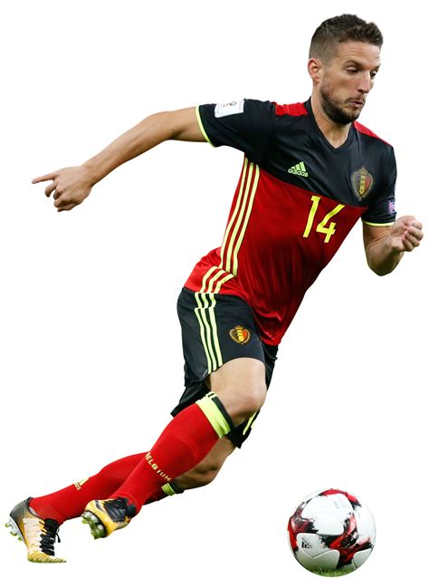 Dries Mertens Belgium football render - FootyRenders