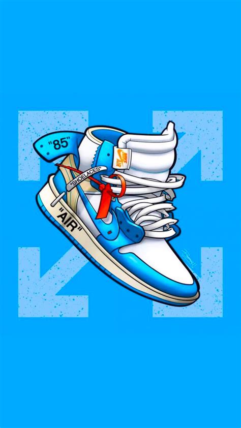 Cartoon Nike Shoes Wallpaper