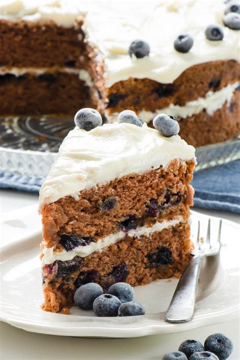 Tasty Vegan Blueberry Cake - Namely Marly